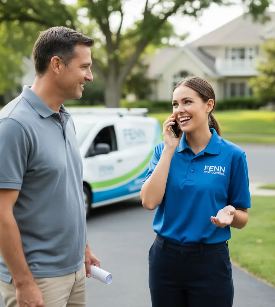 Fenn Pest Control customer support in Cherry Point